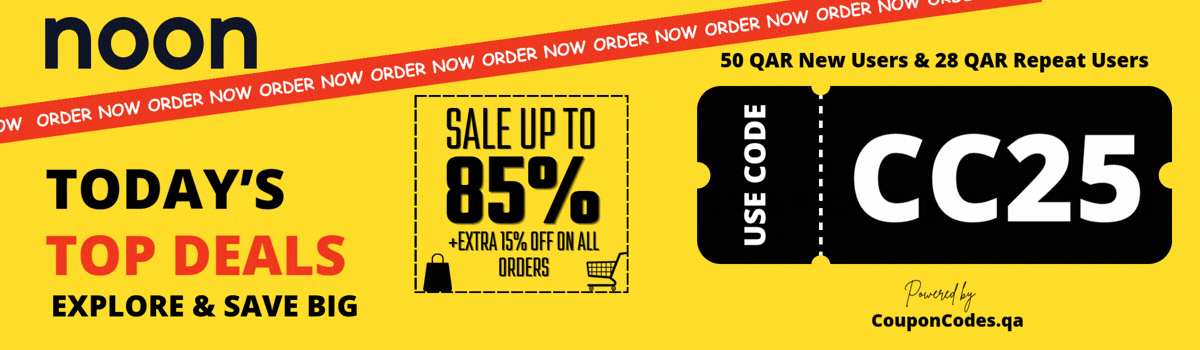 noon Qatar coupon codes October 2026